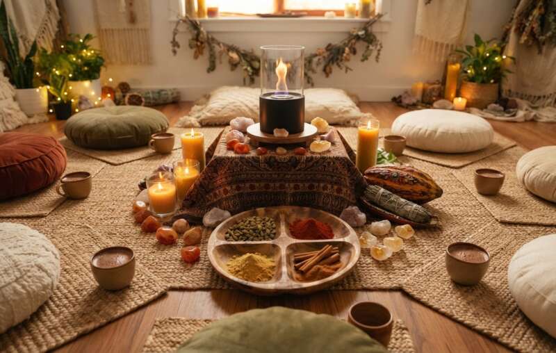 Cacao ceremony inner fire