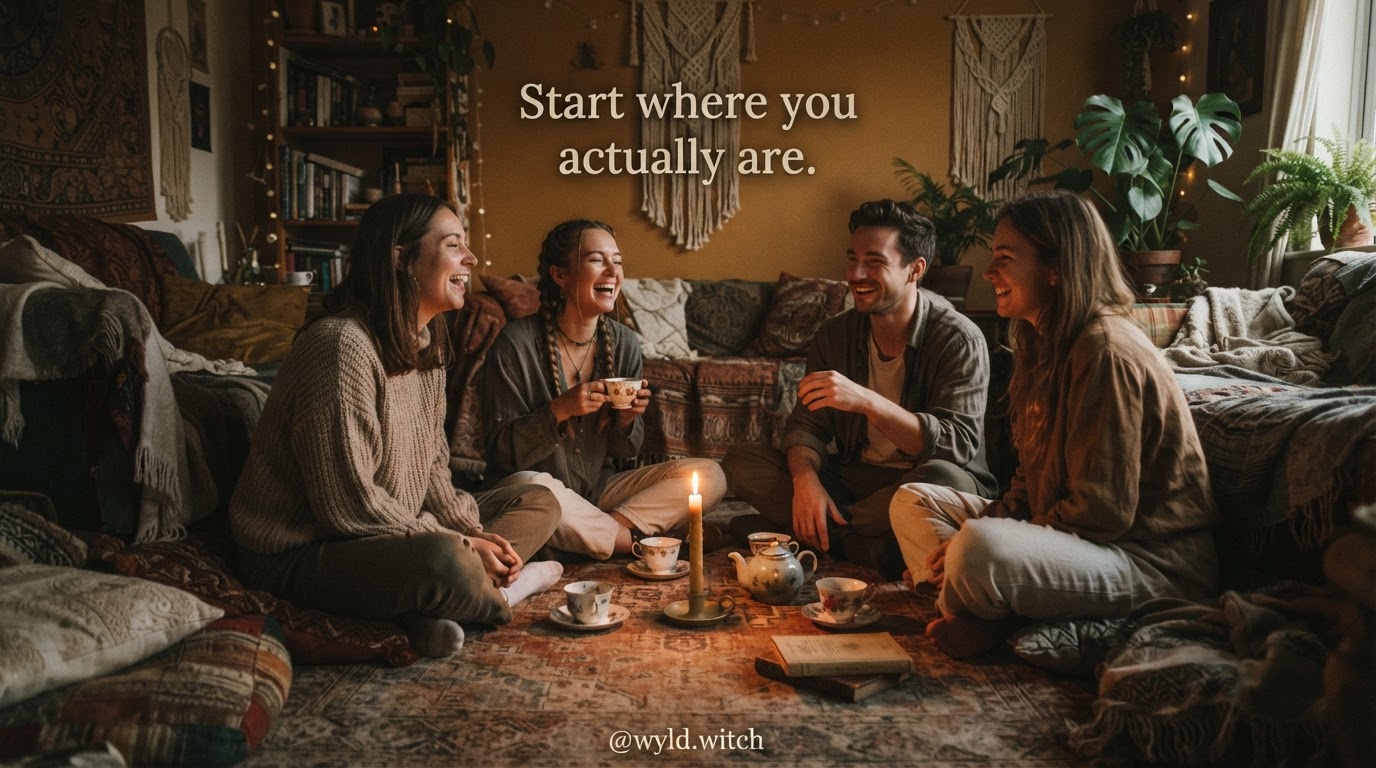 Start where you actually are