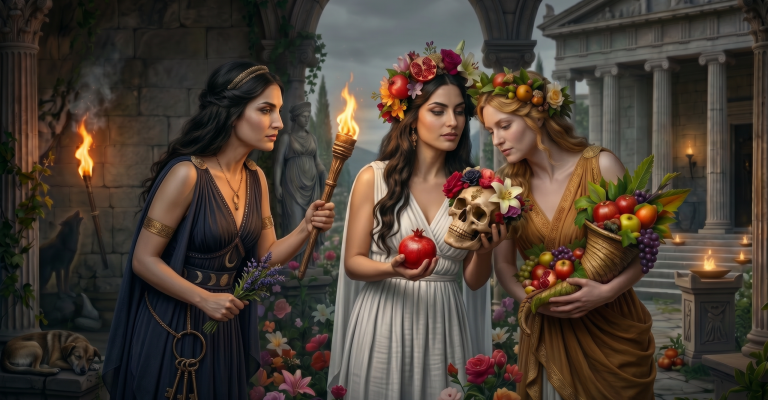 Fall Goddesses Banner